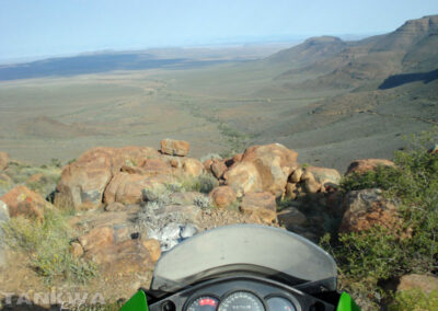 Biking Adventure View of the landscape