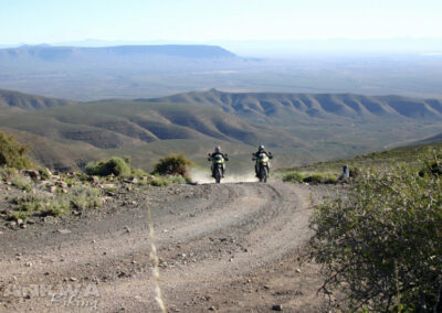 experience the thrill of riding on well-maintained gravel roads